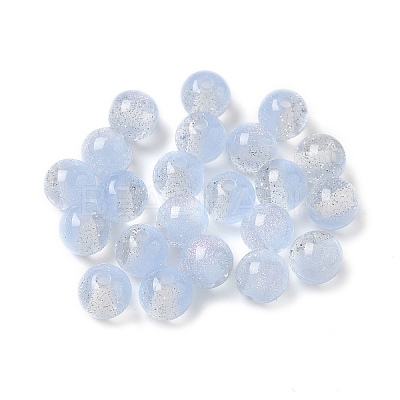 Two Tone Resin Beads RESI-Q025-02A-B-1