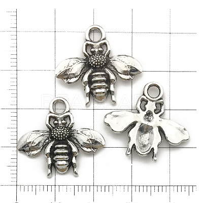 Bee Alloy Charm Pendant Mixed Honey Bee Charm Antique Alloy Insect Charm for Jewelry Making Crafts FIND-SZC0010-169-1
