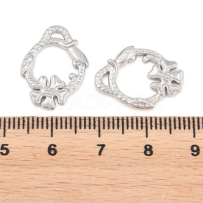 304 Stainless Steel Pendants STAS-F366-03P-1