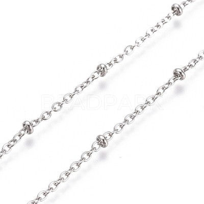 Tarnish Resistant 304 Stainless Steel Cable Chain CHS-L024-019P-1