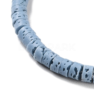 Synthetic Lava Rock Dyed Beads Strands G-H311-10-07-1