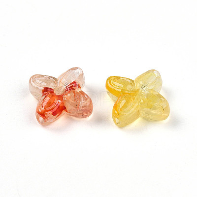 Transparent Acrylic Beads X1-TACR-T028-35H-1