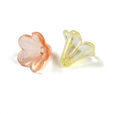 Plated AB Acrylic Beads Cap OACR-B025-02A-1
