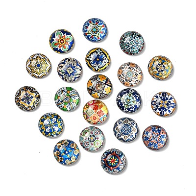 Glass Cabochons GLLA-Q087-02A-1