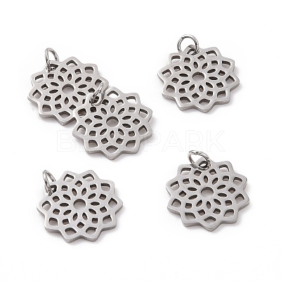 Tarnish Resistant 304 Stainless Steel Pendants STAS-S105-T516S-1