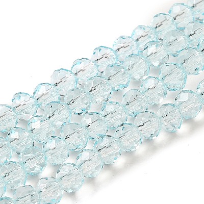 Transparent Baking Paint Glass Beads X1-DGLA-A034-T4mm-D06-1