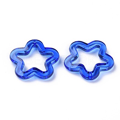 Transparent Acrylic Beads X-MACR-S373-24-B-1