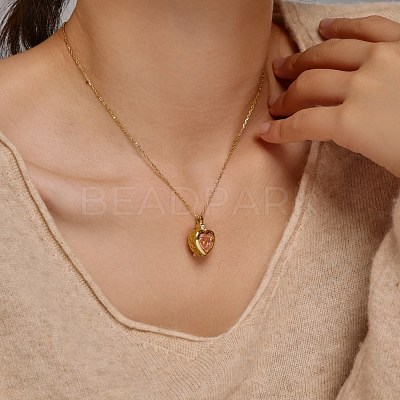 925 Sterling Silver Pendant Necklaces NJEW-L179-03G-1