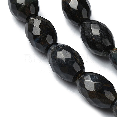 Dyed Natural Tiger Eye Beads Strands G-C135-J01-01-1