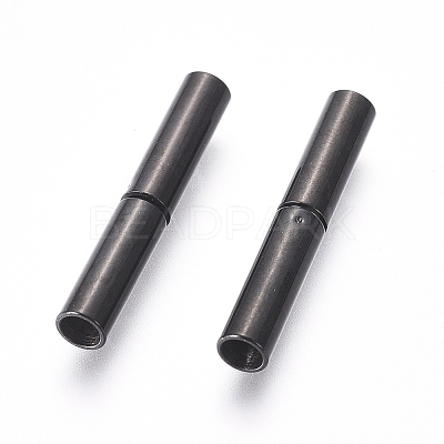 304 Stainless Steel Bayonet Clasps STAS-M274-006B-1