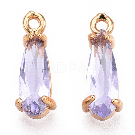 Faceted Glass Pendants X1-GLAA-T010-004F-1