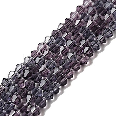 Imitation Austrian Crystal 5301 Bicone Beads LS-GLAA-S026-03-1