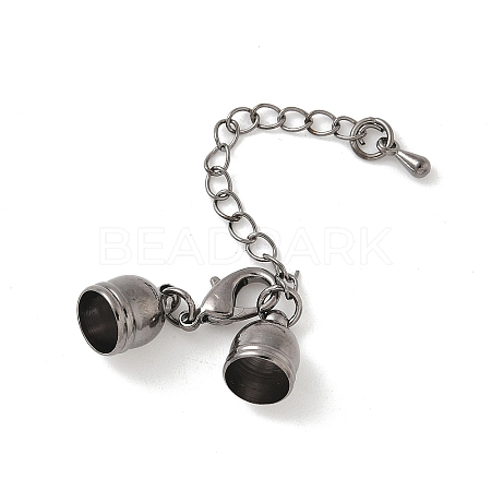 Brass Chain Extender KK-K001-4mm-B-1