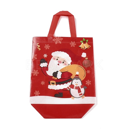 Christmas Theme Laminated Non-Woven Waterproof Bags X1-ABAG-B005-01B-01-1