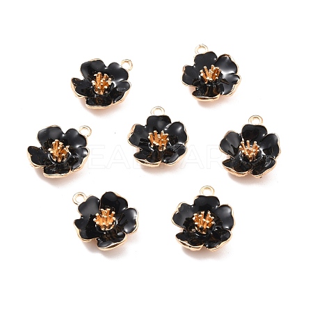 Alloy Enamel Pendants ENAM-E361-01KCG-02-1