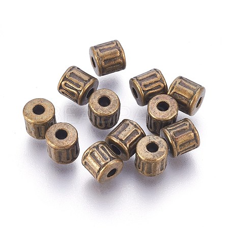 Tibetan Style Alloy Beads X-MLF0030Y-NF-1