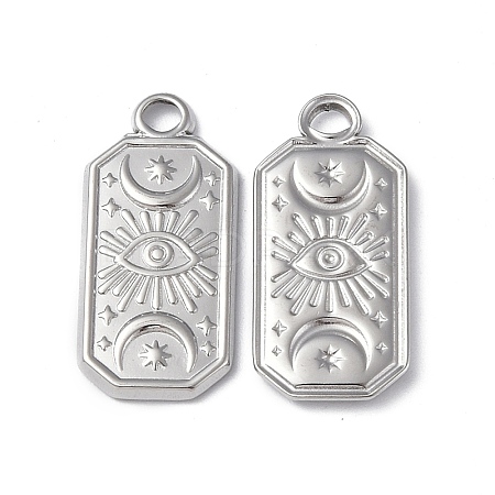 Non-Tarnish 304 Stainless Steel Pendants STAS-C066-23P-1