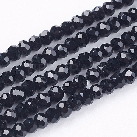 Crystal Glass Beads Strands X-GLAA-D032-2.5x2-14-1