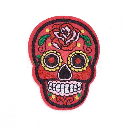 Computerized Embroidery Cloth Iron On Patches DIY-WH0139-A03-1