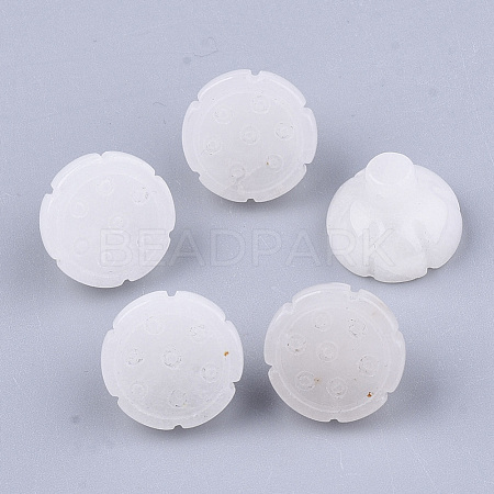 Natural White Jade Pendants G-S349-11G-1