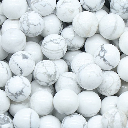 Natural Howlite Crystal Ball PW-WG45243-06-1
