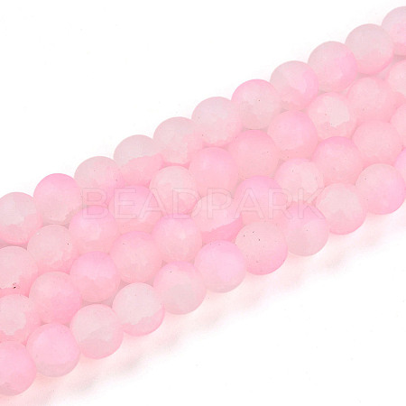 Crackle Glass Beads X1-GLAA-N009-8mm-02-1
