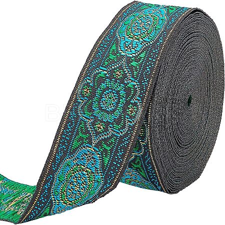 Polyester Grosgrain Ribbon OCOR-WH0063-23-1