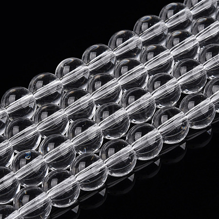 Transparent Glass Beads Strands GLAA-T032-T8mm-13-1