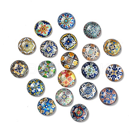 Glass Cabochons GLLA-Q087-02A-1