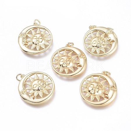 Brass Pendants LS-KK-I673-10G-1