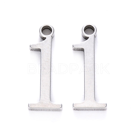 201 Stainless Steel Charms STAS-R108-01-1