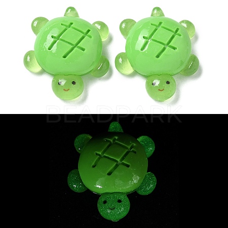Luminous Resin Cabochons RESI-M047-01A-1