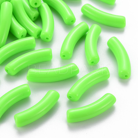 Opaque Acrylic Beads MACR-S372-002B-S030-1