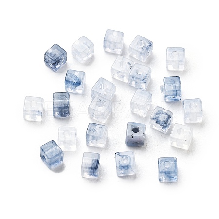 Transparent Acrylic Beads OACR-H044-04A-04-1