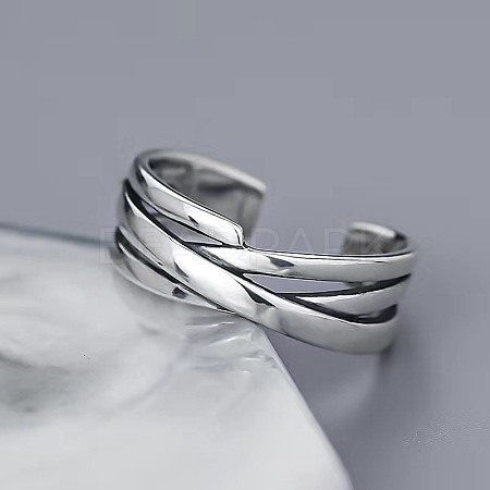 Cross Alloy Cuff Rings FS-WG18371-01-1