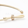 Braided Nylon Cord Bracelet Making X-MAK-A017-D01-08G-3