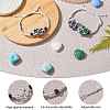 Adjustable Braided Nylon Cord Macrame Pouch Bracelet Making AJEW-SW00013-08-3