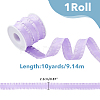 10 Yards Polyester Pleated Edged Ribbon for Clothing Decoration DIY-FI0001-13D-9