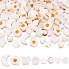 160Pcs 8 Styles Natural Freshwater Shell Beads Strands SHEL-TA0001-08-1