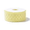 10 Yards Polyester Lace Trim Ribbon OCOR-C004-06A-3