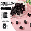 Acrylic European Beads OACR-TAC0013-14E-4