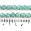 Natural Amazonite Beads Strands G-F602-02-8mm-3