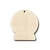 Single Face Printed Wood Pendants WOOD-H102-02B-3