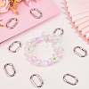 SOFPLATE Zinc Alloy Spring Gate Rings FIND-SP0001-12B-4