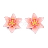 Opaque Resin Pendants CRES-D328-04E-1