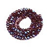 Electroplate Glass Beads Strands LS-EGLA-A044-T3mm-L13-3
