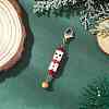 Glass Pendant Decorations HJEW-MZ00359-03-1