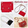 3Pcs 3 Style Felt Purse Organizer Insert FIND-WR0006-68B-5
