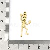 304 Stainless Steel Pendants STAS-U041-02B-G-3