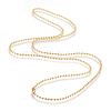 304 Stainless Steel Ball Chain Necklace LS-MAK-R012-01G-2